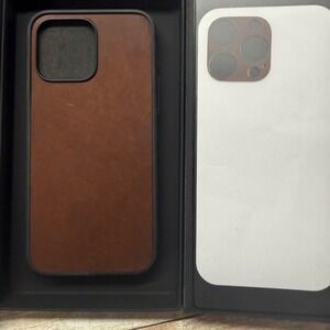 dbrand Grip Case iPhone 15 Pro Max MagSafe Matte Brown leather skin New Open Box